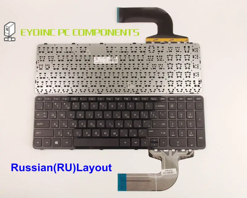 

Оригинальная клавиатура для ноутбука HP Pavilion 15-e017ax 15-e018au 15-e018ax 15-e019ax 15-e020ax с рамкой Русская версия