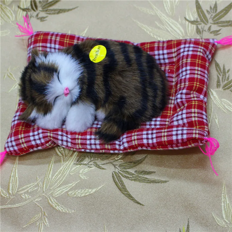 Лидер продаж kawaii 17 см * 14 плюшевые мягкие игрушки кошки кукла животные имитация