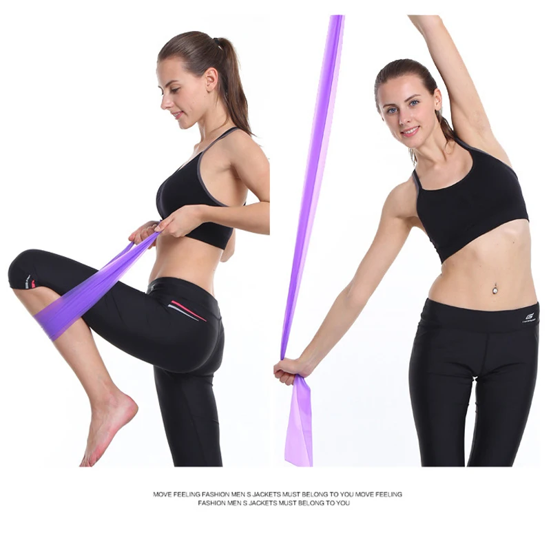 Эластичный ремешок для йоги Пилатес резиновая эластичная лента упражнений