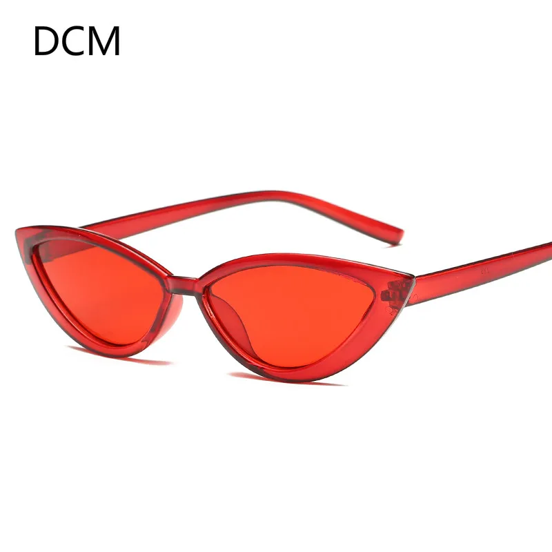 DCM 2019 новые женские солнцезащитные очки кошачий глаз маленькие Брендовые