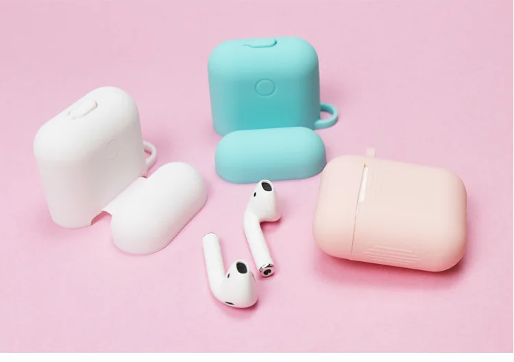 Чехол для наушников AirPods защитный чехол Аксессуары для кожи для Apple Airpods чехол для зарядки 7-Piece набор