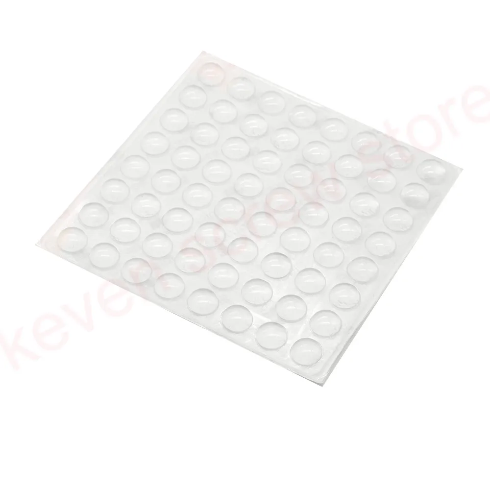 10PCS-100PCS 11mm x 5mm Door Stops Self adhesive Silicone Pads Cabinet Bumpers Rubber Damper Buffer Cushion Furniture Hardware