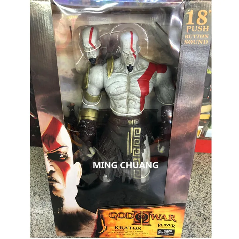 18 &quotNECA God Of War: призрак Спарты сына зеуса Кратоса Марса завоевателя ПВХ фигурка