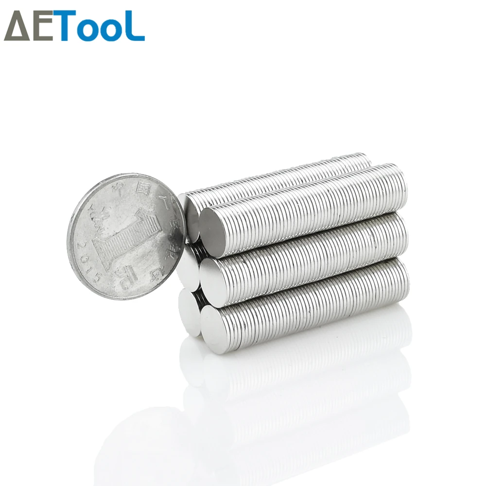 AETool мини неодимовый магнит 8x2 10x1 5 10x2 12x1 12x2 15x1 мм постоянный N38 супер мощный
