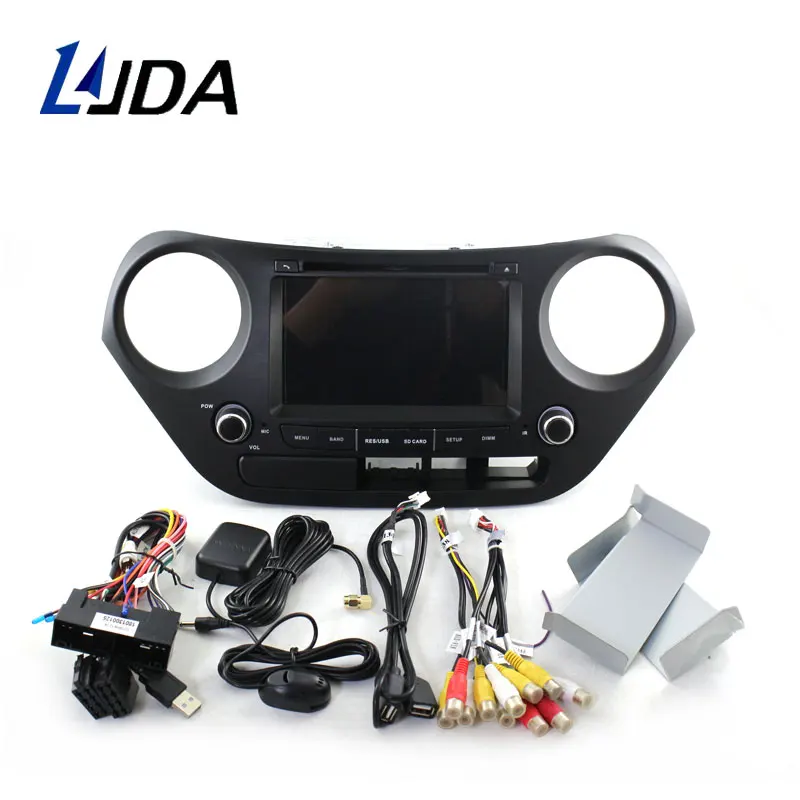 DSP Carplay Android 10 машинный dvd проигрыватель для Hyundai I10 I 2013 автомобильный