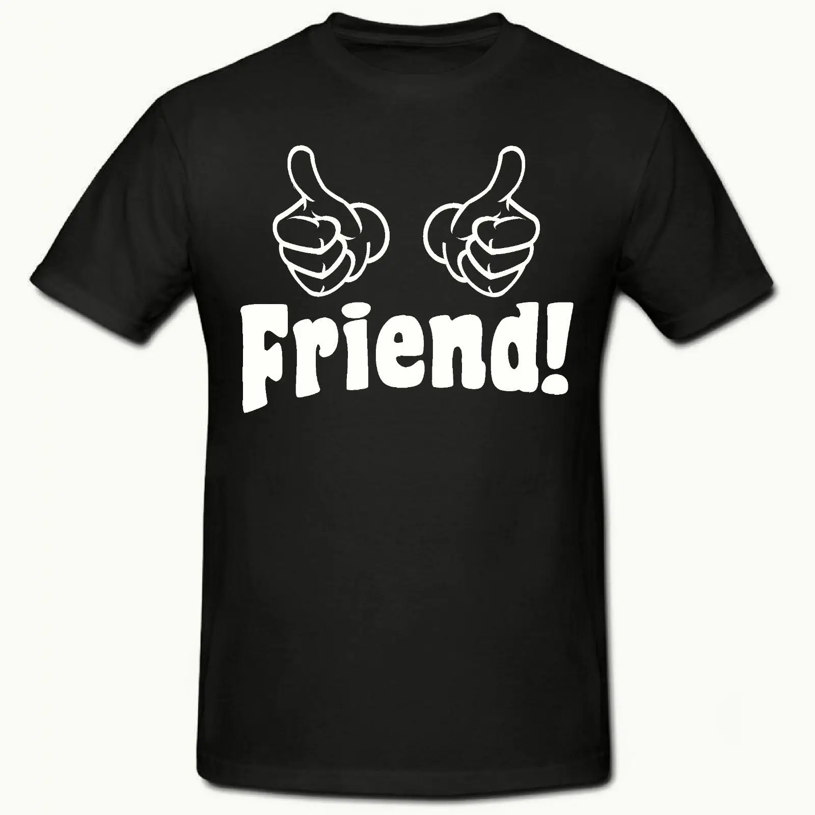 Футболка FRIEND забавная новинка Мужская футболка SM 2XL 2019 модная Распродажа дешевых