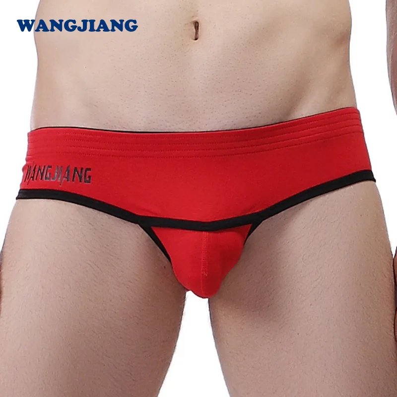 Мужское нижнее белье WJ сексуальные и удобные хлопковые мужские трусы с низкой