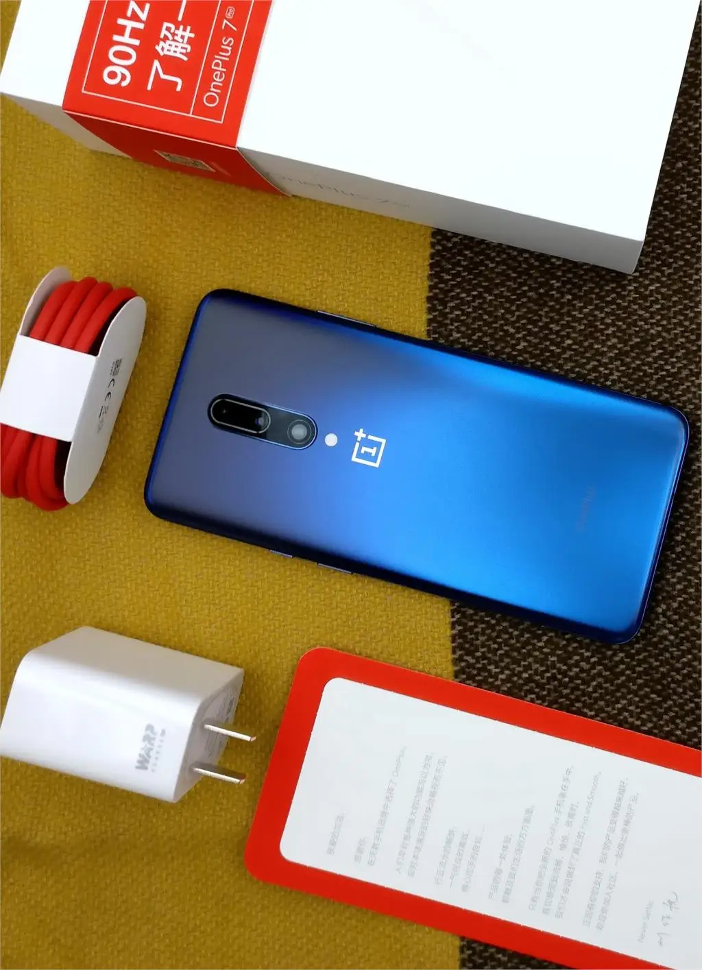 Global ROM Oneplus 7 Pro Snapdrago 855 Dual SIM 6GB/8GB/12GB RAM 128GB/256GB ROM Pop-up front camera 90 Hz Refresh Rate 6.67"2K