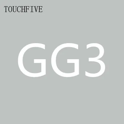 GG3 1 шт. TouchFive на выбор, 168 цветов, маркеры для эскизов, маркеры на спиртовой основе, набор цветных маркеров, товары для рукоделия, ручка для школы - Цвет: GG3