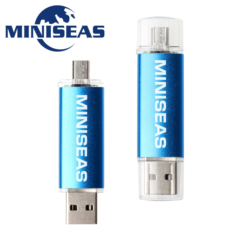 Usb флеш-накопитель Miniseas 9 цветов OTG телефон 4 ГБ 8 16 32 64 флешка | Компьютеры и офис