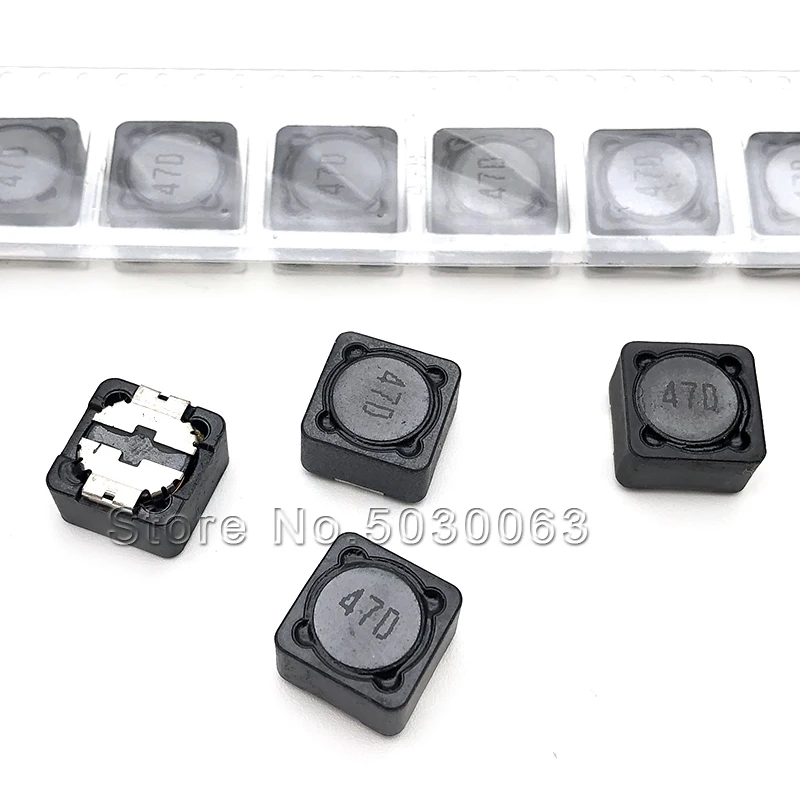 5 шт./лот индуктор CD127 SMD 10/15/22/33/47/68UH 12*12*7 экранированный индуктор|Индукторы| |