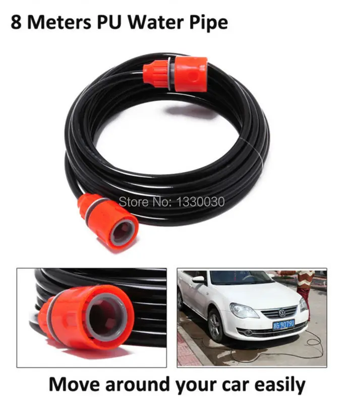 Electric 12V 60w High Pressure Car Washer Portable Washing Tool Pump + 12v 5a Power Adapter Set 90102|adapter circuit|adapter playeradapter ac |