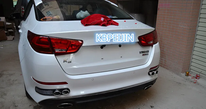 Хо 3D автомобильный Стайлинг автомобильные Углеродные выхлопные наклейки для