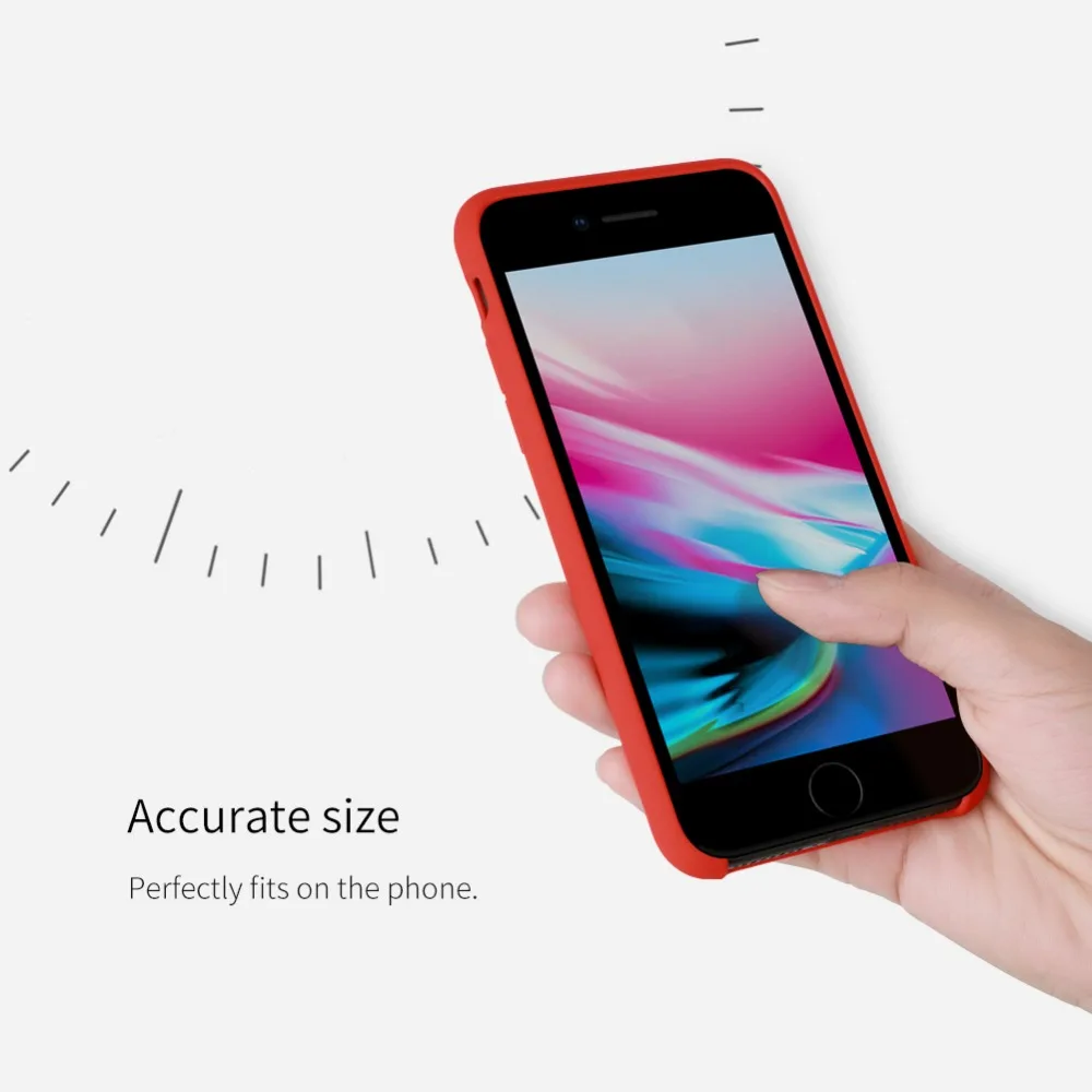 Для iphone 8/8 Plus, гибкий чехол, чехол для Apple iphone x/xs, NILLKIN, гибкий силиконовый чехол, мягкая задняя крышка, чехол-бампер