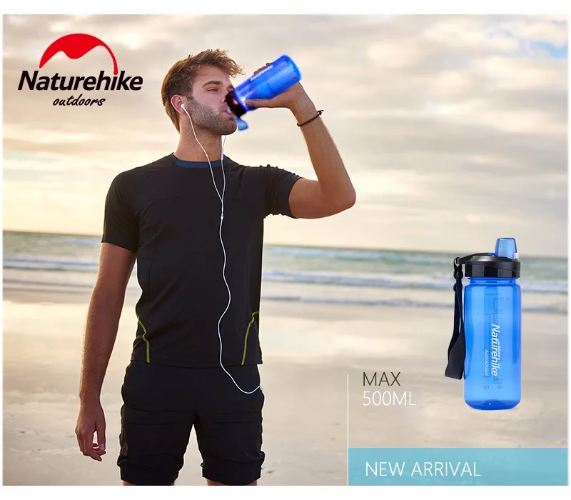 Naturehike уличная бутылка для воды портативная велосипедная бутылка для пеших прогулок спортивные бутылки