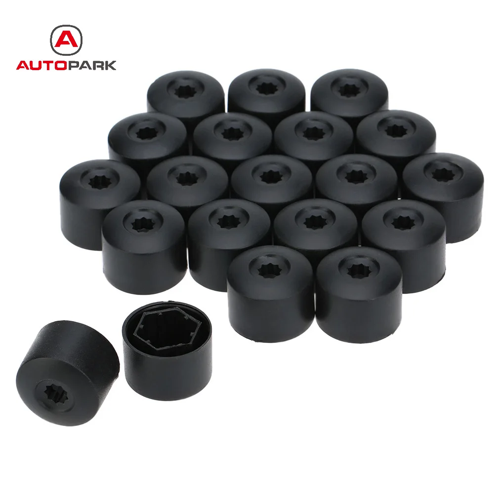 20 шт. гайка для автомобильного колеса 17 мм инструмент удаления крышек болтов VW Golf