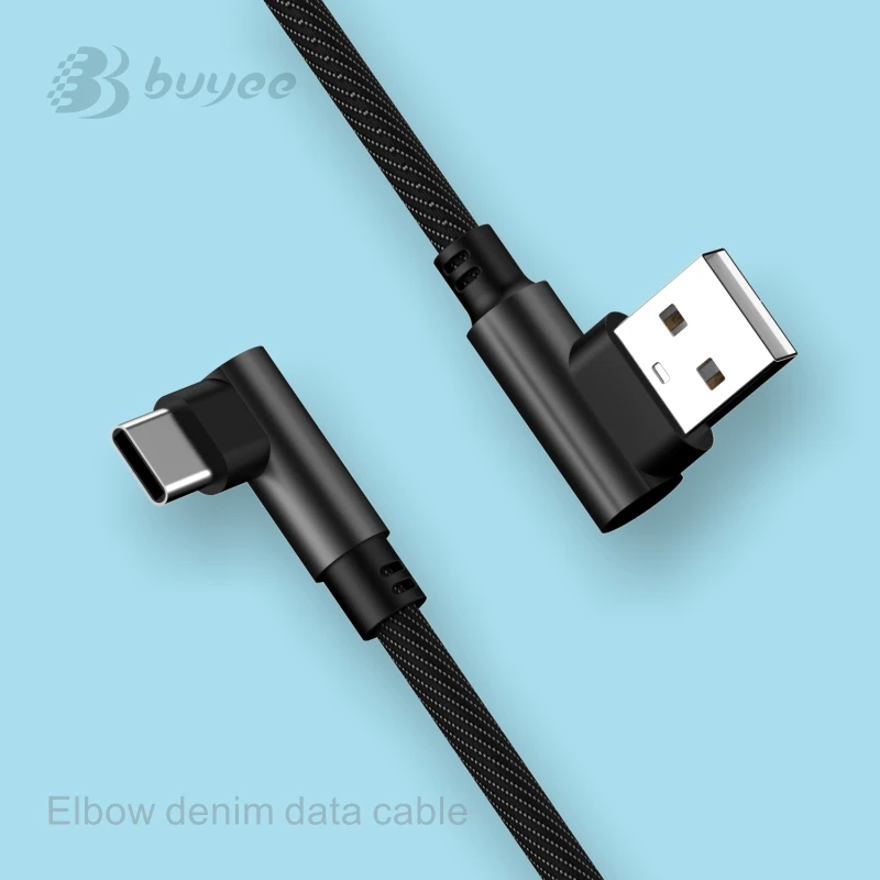 Usb type C 90 градусов быстрая зарядка usb c кабель для передачи данных зарядное