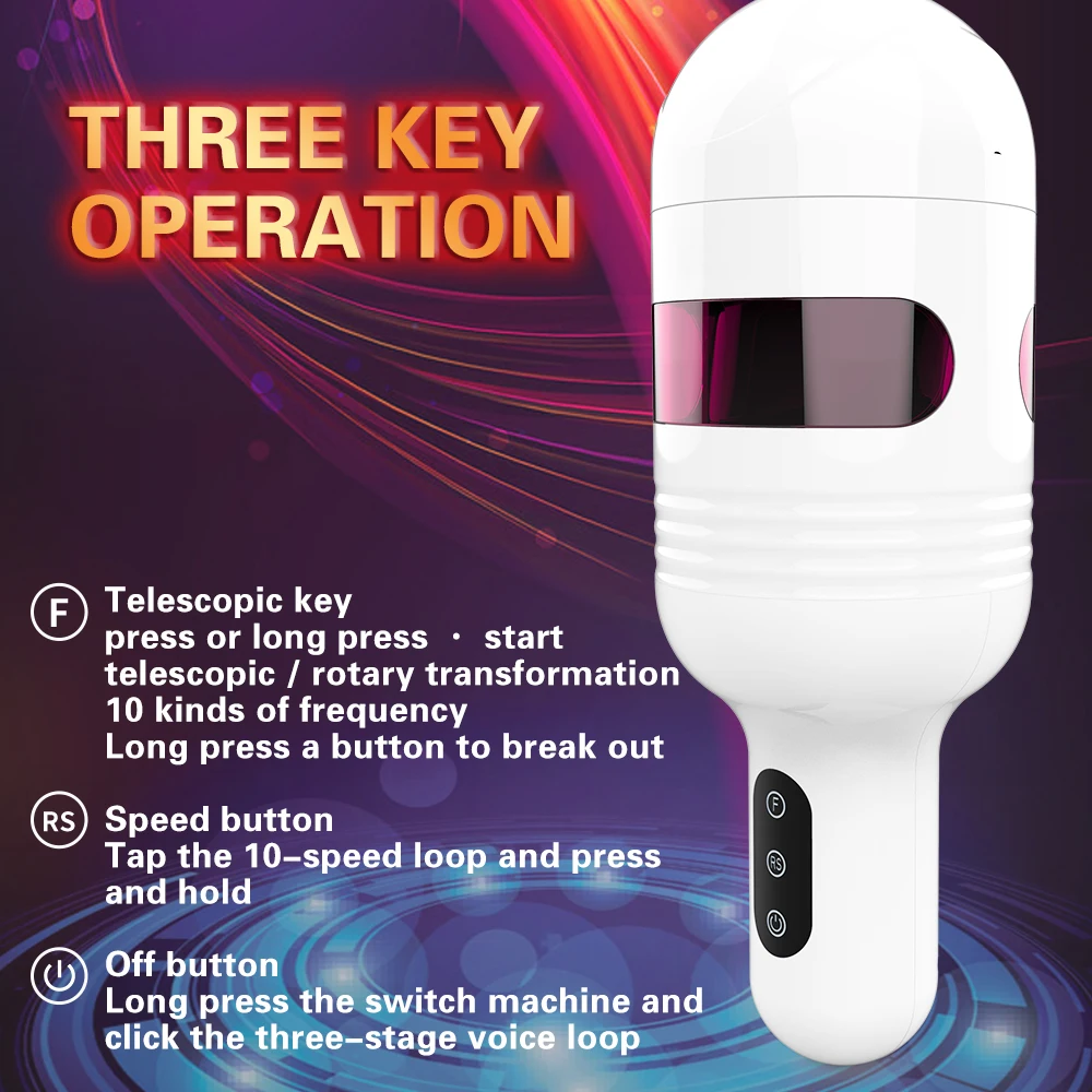 Автоматический Мужской мастурбатор реалистичный вагинальный вибратор