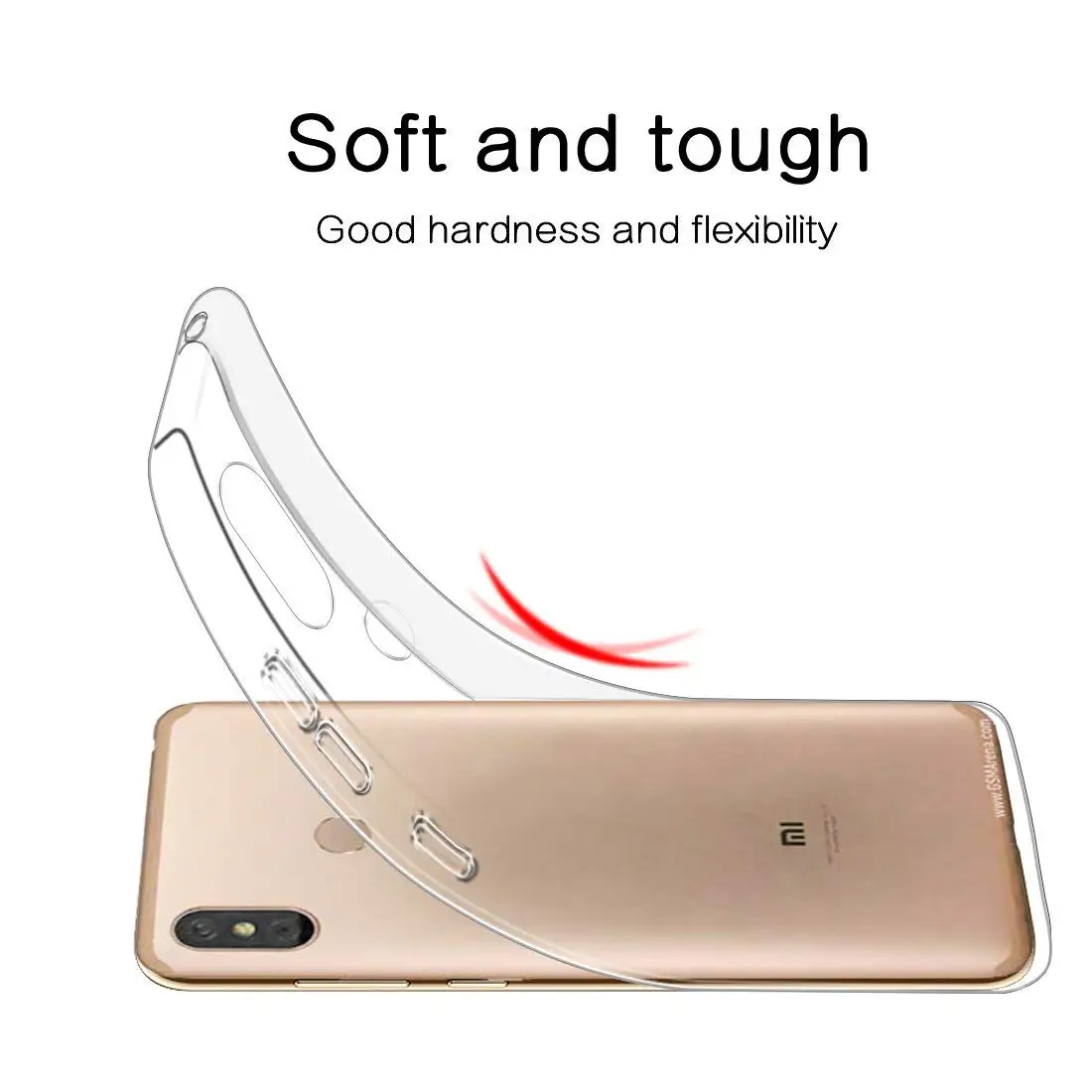 For Xiaomi Mi Max /Max 2 3 Pro Case Slim Clear Transparent Cover Soft Gel TPU Silicone Mobile Phone Protective Shell |