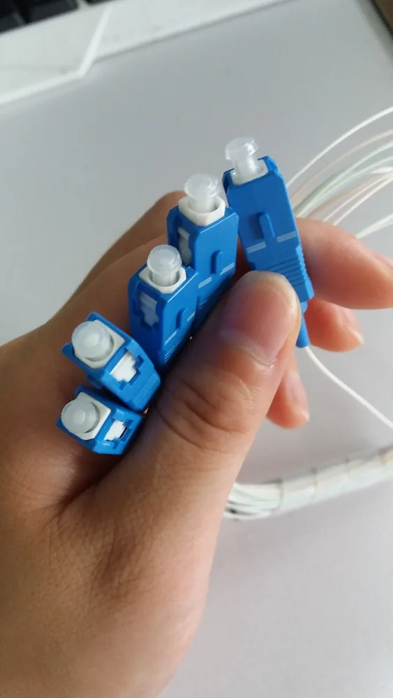 20 шт. FTTH мини оптический 1X4 сплиттер стальная Трубка Волокно циркулятор PLC 1*4 оптический сплиттер
