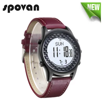Reloj Hombre SPOVAN, мужские спортивные часы, водонепроницаемый светодиодный компас, альтиметр, шагомер, цифровые наручные часы, часы Saat Relogio Masculino