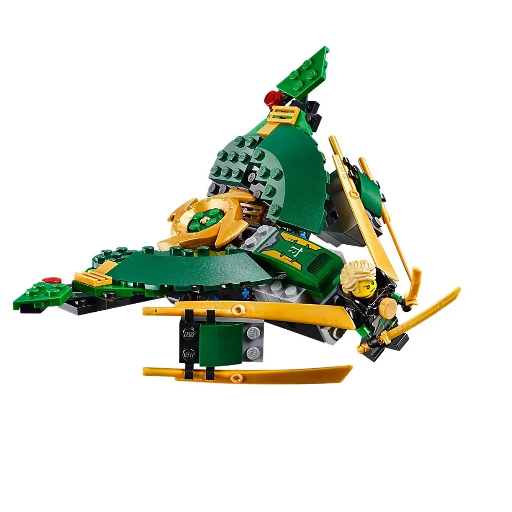Ninjagoo набор 757 шт строительные блоки игрушки для детей Кирпичи Модель мальчик