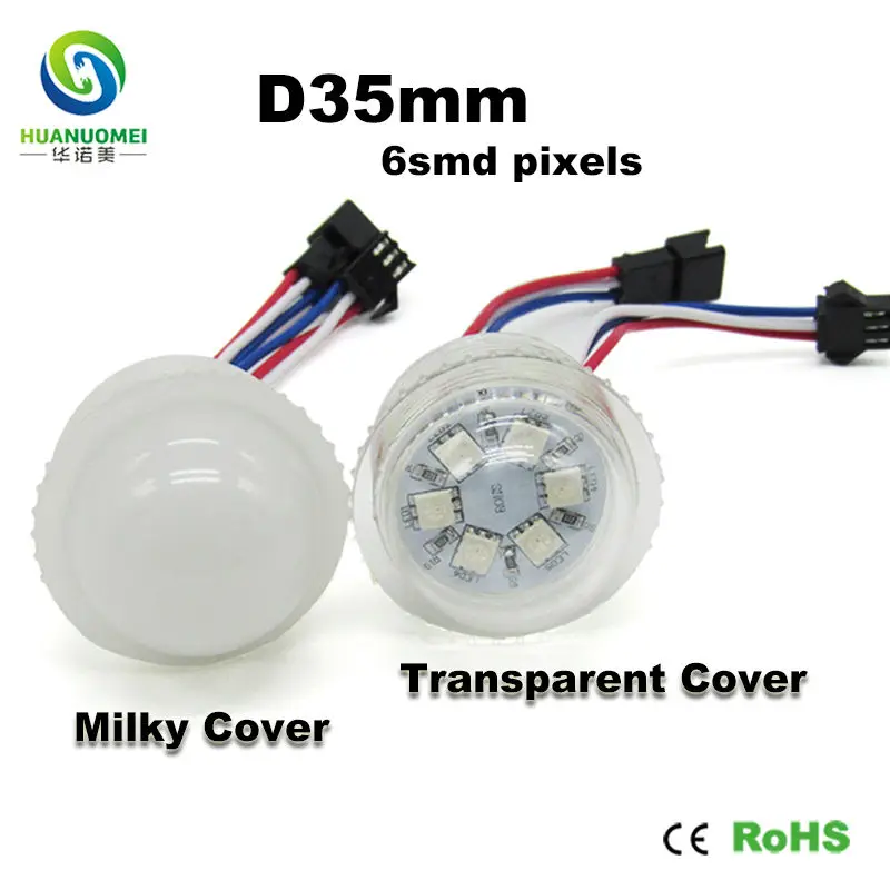 Уличный полноцветный светодиодный модуль smd 5050 rgb пиксветильник па 35 мм 6