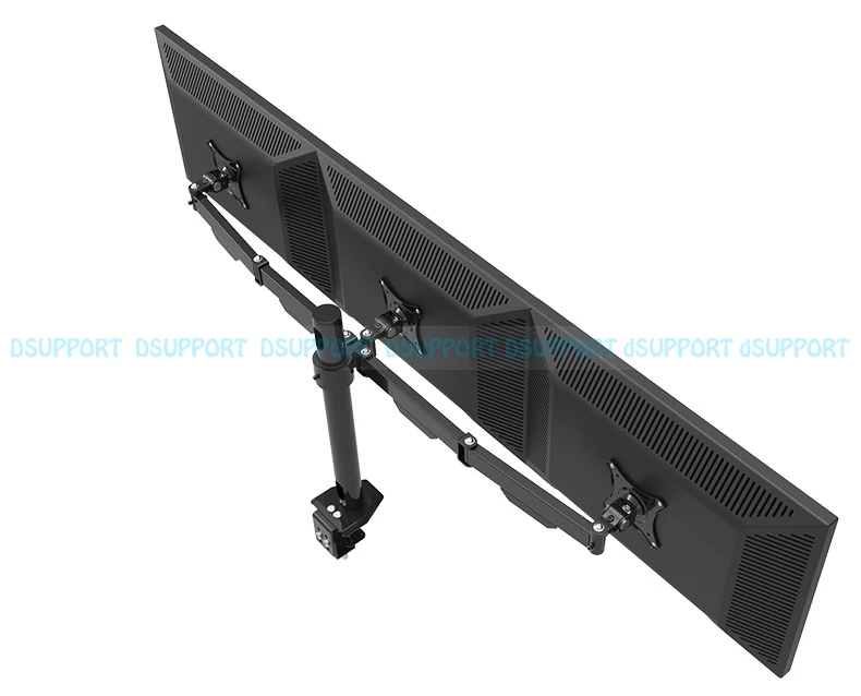 Сверхмощный Тройной ЖК экран светодиодный компьютер настольная подставка для