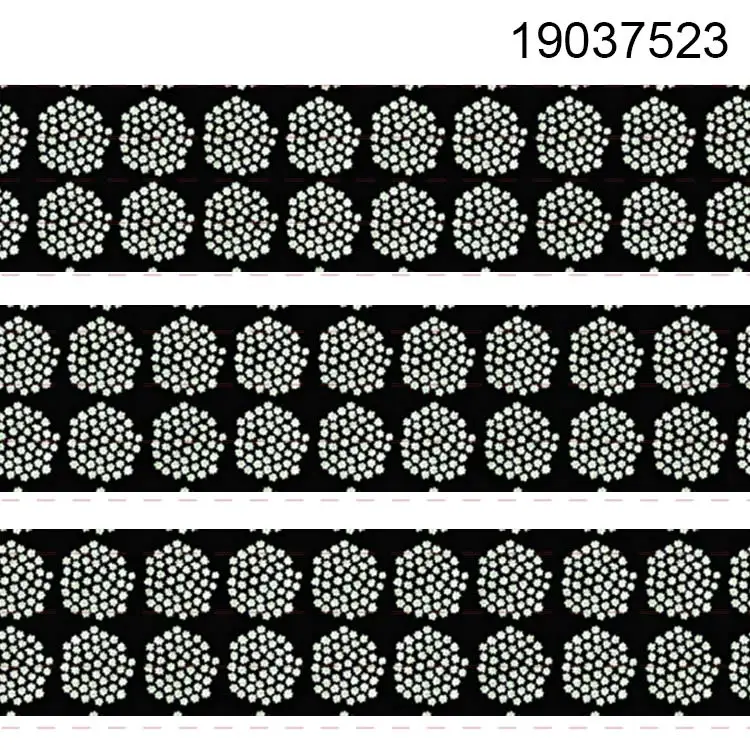 10 ярдов Различные размеры новая лента с цветочным узором печатная корсажная