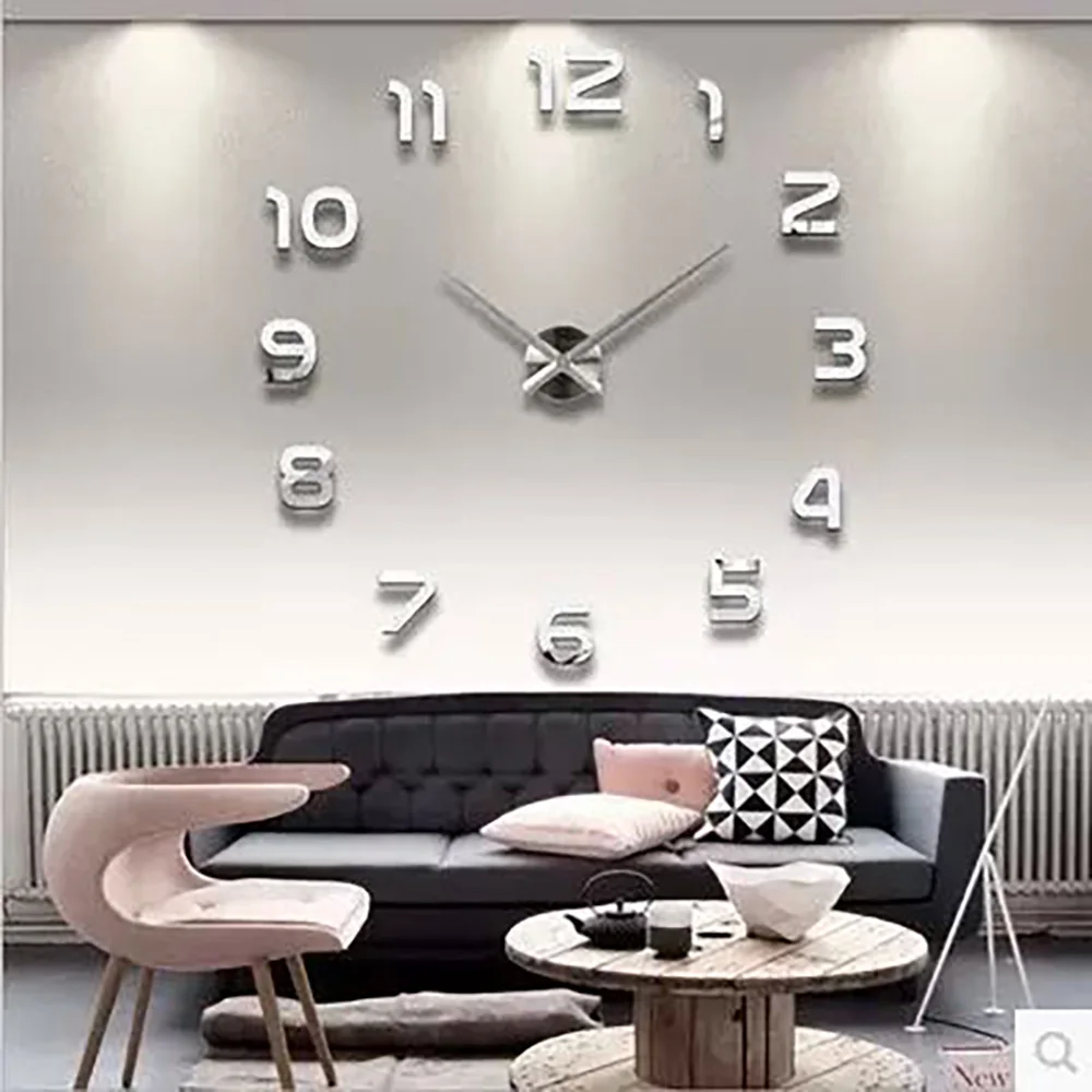 3d настенные часы светящиеся новые часы настенные часы Horloge 3d Diy акриловые зеркальные наклейки светящиеся кварцевые часы Reloj de Pared
