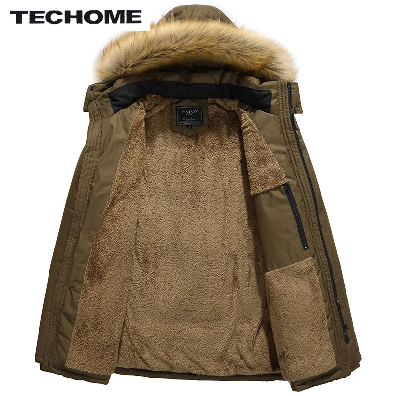 Зимние Повседневные хлопковые пиджаки 3 Цвета размера плюс XXXXL плотная куртка на