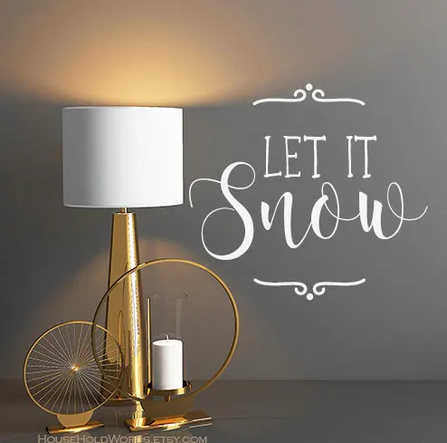 Художественный домашний декор Веселая наклейка на рождественскую стену