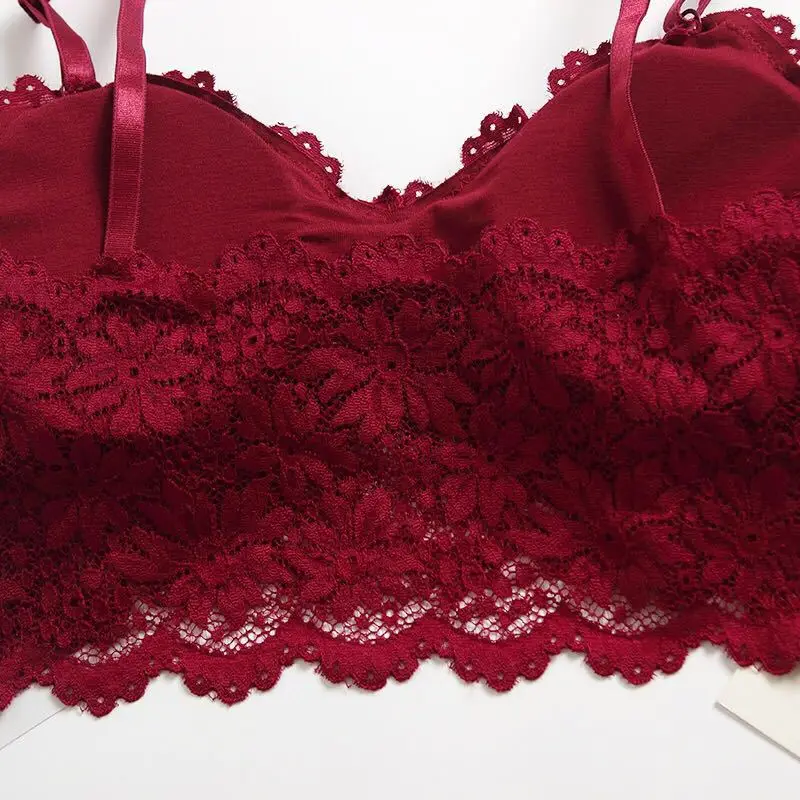 Сексуальный бюстгальтер женский кружевной без косточек сексуальное нижнее