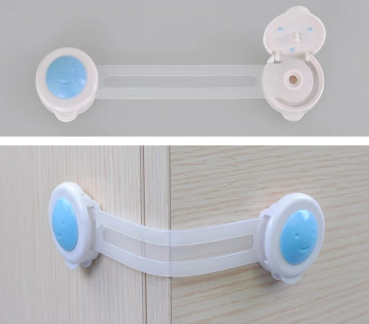 Замок для детской безопасности 20 шт./лот с длинным дизайном защита пальцев TA008 |