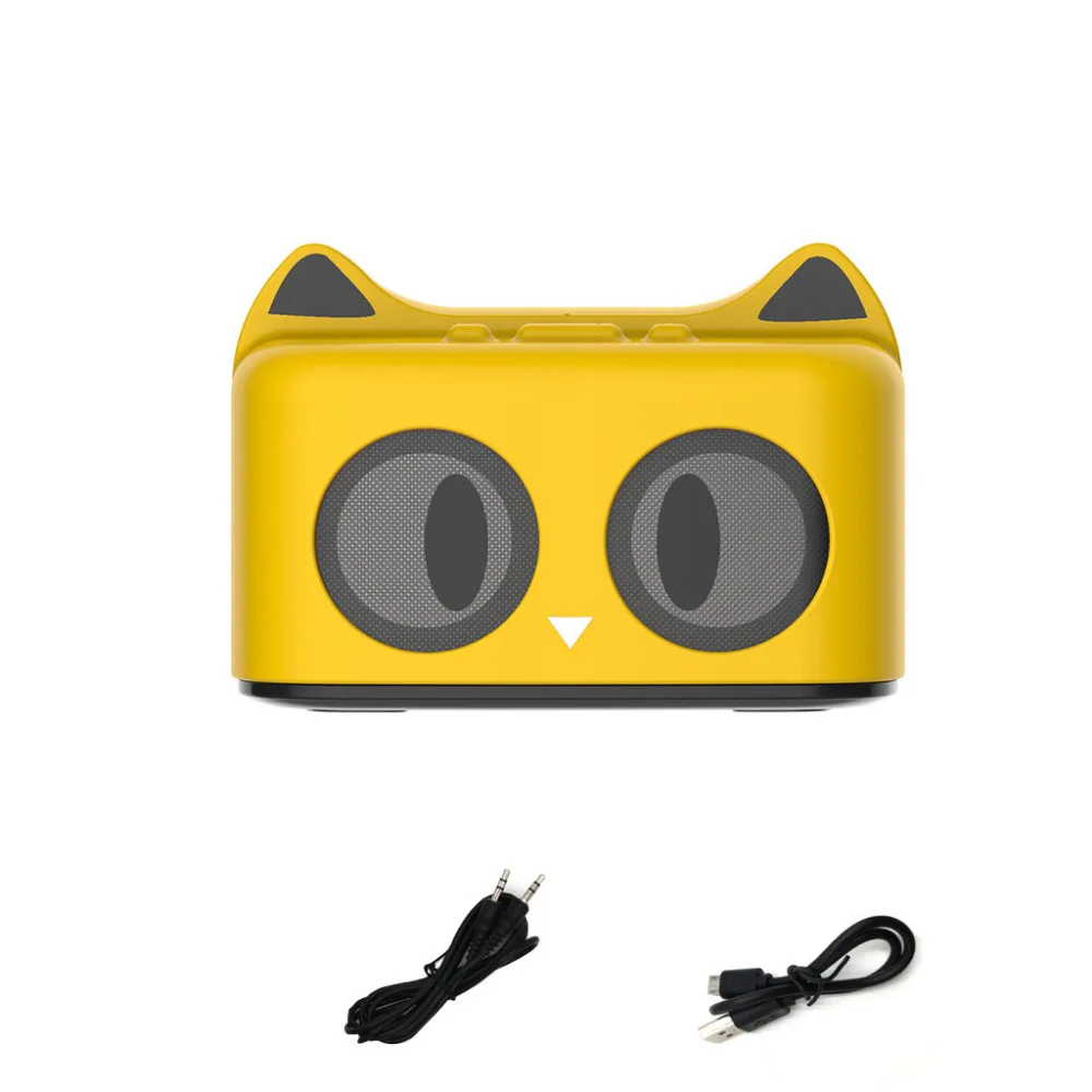 SG 09 Новый Bluetooth динамик FM Fuctio TF карта и U диск милый мультфильм с подставкой 5