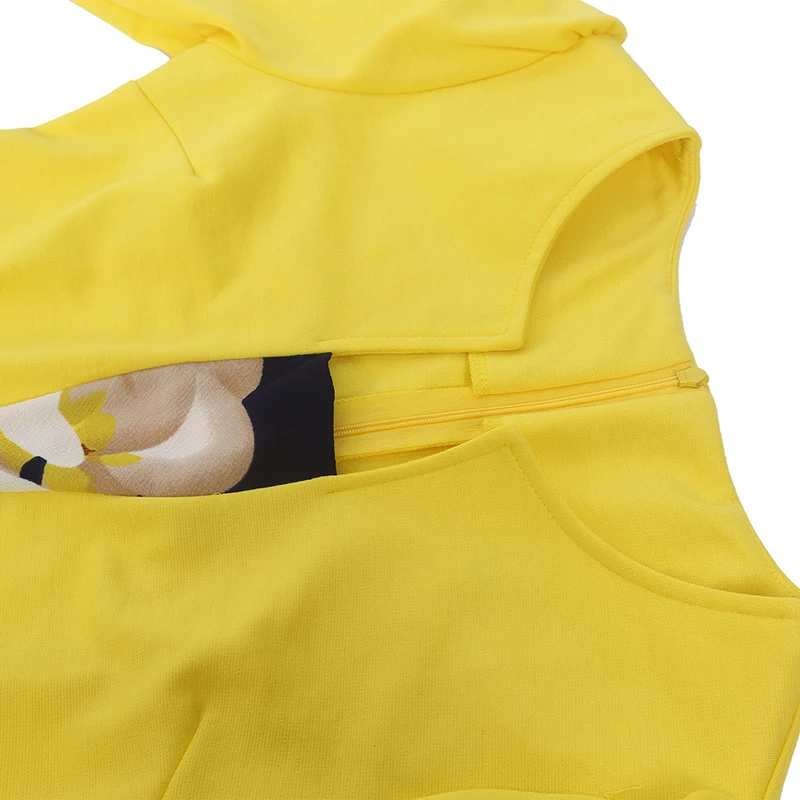 Оптовая продажа Привлекательное Женское офисное платье с рукавом три четверти и