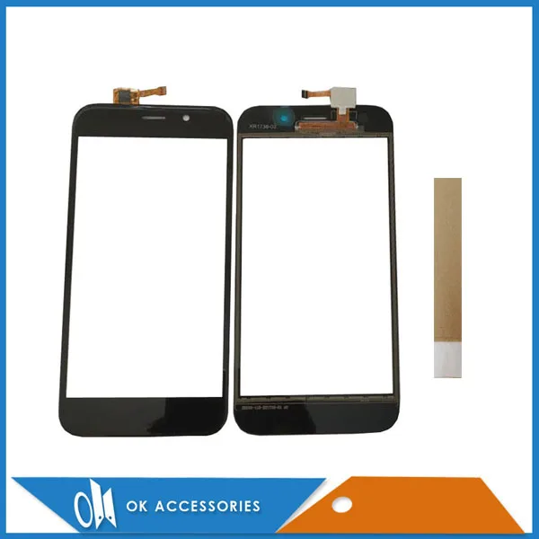 Сенсорный экран 5 дюймов для Fly Nimbus 17 FS527 стеклянный емкостный черного цвета с