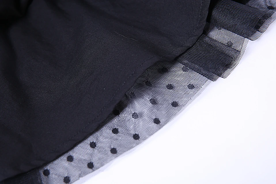 Cutestyles Новинка лета 2019 стильное черное платье с цветочным принтом и кружевными