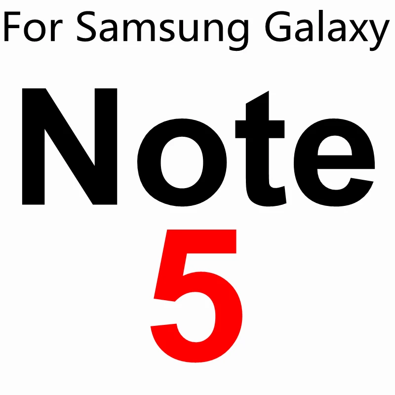 Экран протектор Закаленное Стекло для samsung Galaxy A8 A3 A5 A7 J4 J6 A6 J1 J2 J3 J5 J7 S3 S4 S5 S6 Note 3 4 5 пленка - Цвет: Note5