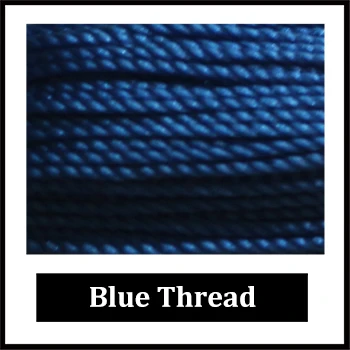 Blue Thread Черная крышка рулевого колеса из натуральной кожи для Volkswagen Golf 5 Mk5 GTI VW Golf 5 R32 Passat R GT 2005 - Название цвета: Blue Thread