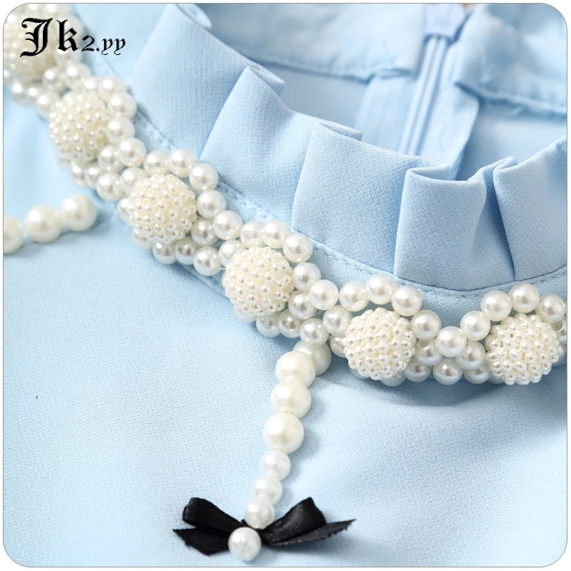 Женское платье трапеция с поясом лентой голубое/фиолетовое элегантное