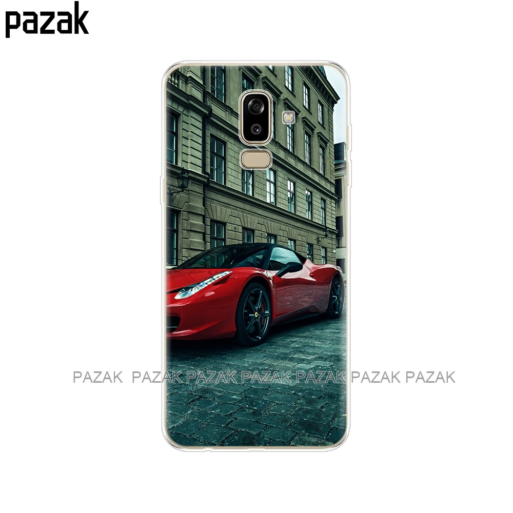 Силиконовый чехол для samsung Galaxy J8 чехол для телефона задняя крышка для samsung Galaxy J8 j810 Funda для samsung J8 coque - Цвет: 61389