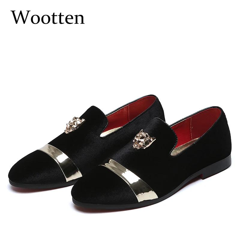 Мужская обувь большого размера повседневные Роскошные брендовые Лоферы для