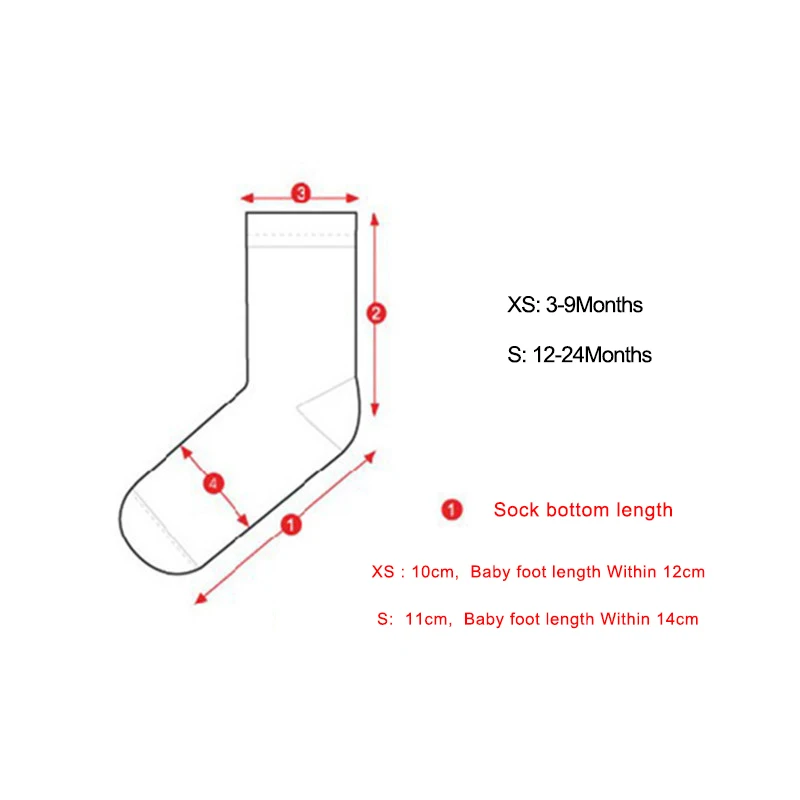 Only Two Size 10 шт./партия = 5 пар), комплект Хлопковых Носков для малышей на весну/Осень/зиму, носки-тапочки без косточек для новорожденных и малышей 0-3 лет - Цвет: Only Two Size