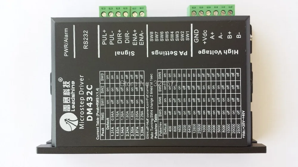 Драйвер шагового двигателя Leadshine DM432C для плазменной резки с ЧПУ|driver photo|driver systemdriver