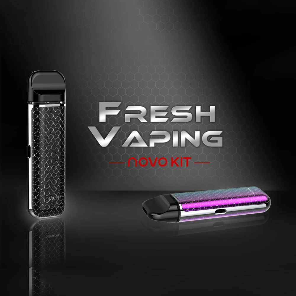 Набор SMOK novo cobra комплект для вейпа с аккумулятором 450 мАч 2 мл емкость pod system vape kit vs
