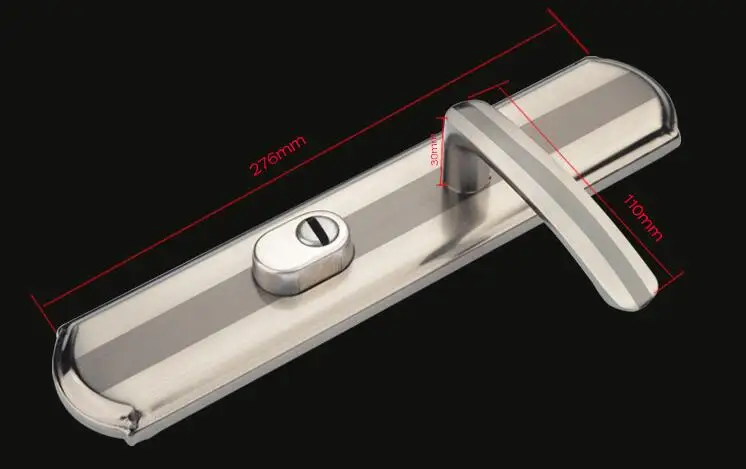 1 Practical door handle set anti-theft lock security lock double latch for bedroom bathroom furniture door lock accessories