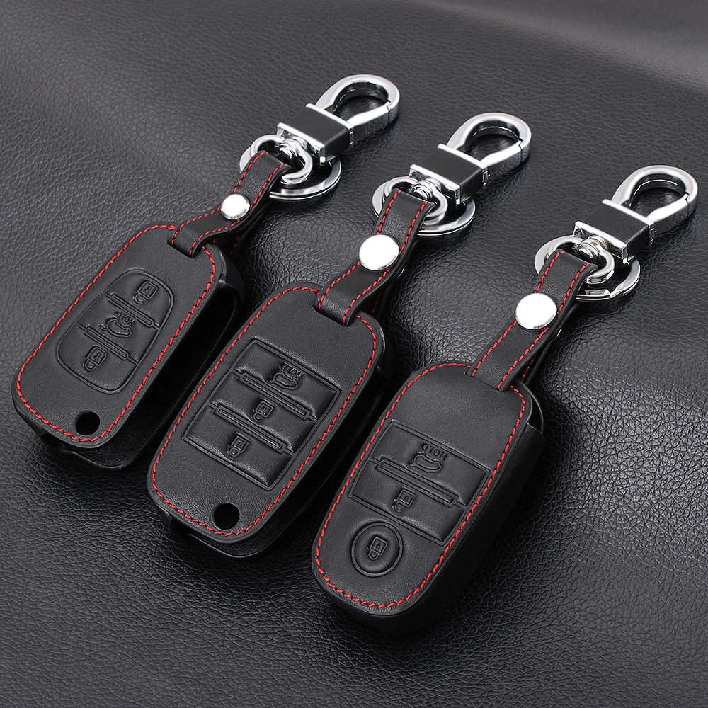 Чехол для ключей Thie2e из кожи чехол Kia Ceed Sorento cerato K3 RIO K4 K5 KX3 Sportage KX5 QL пульт