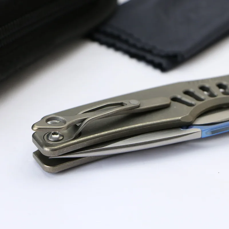 Kevin John tilock складной нож m390 лезвие titanium ручка утилита кемпинг охотничьи ножи выживания карман Кухня фруктовые ножи