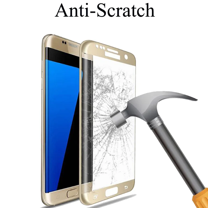 Защитное стекло для samsung galaxy S6 S7 Edge, защитная пленка для экрана из закаленного стекла samsyng S 6 7 tremp, защитная пленка